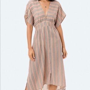 Lovestitch Ellie Striped Midi dress